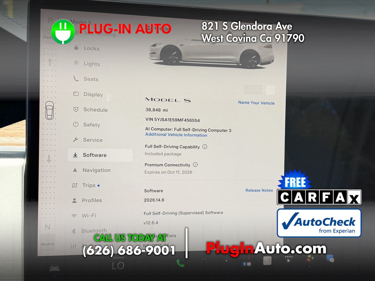 Used 2021 Tesla Model S Long Range AWD/4WD image 30