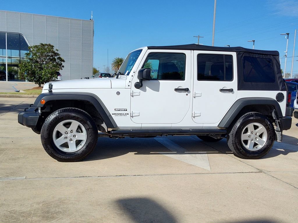 Used 2017 Jeep Wrangler Unlimited Sport w/ Quick Order Package 24S AWD/4WD image 3