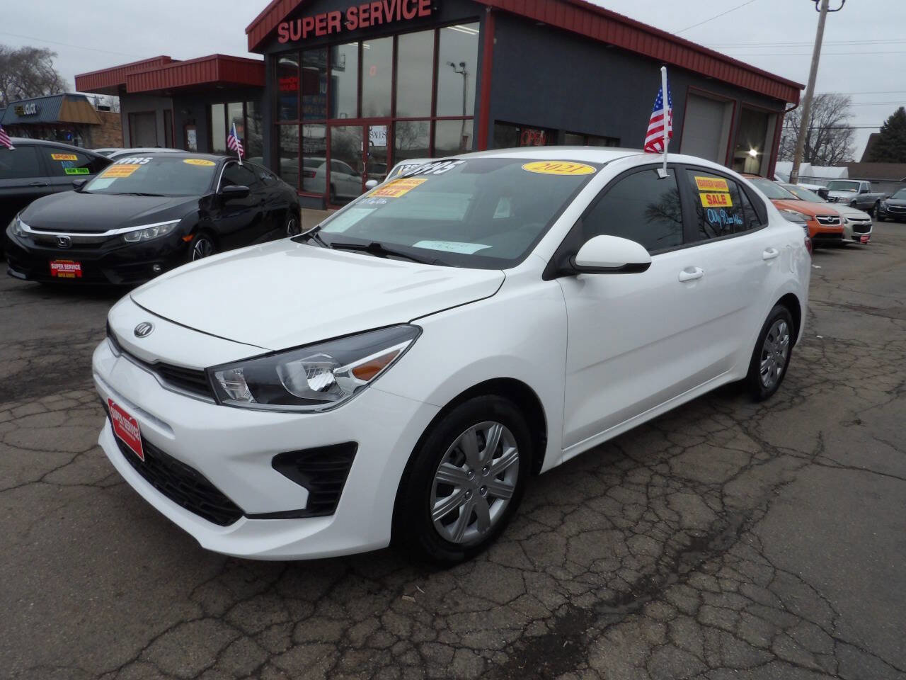 Used 2021 Kia Rio LX image 1