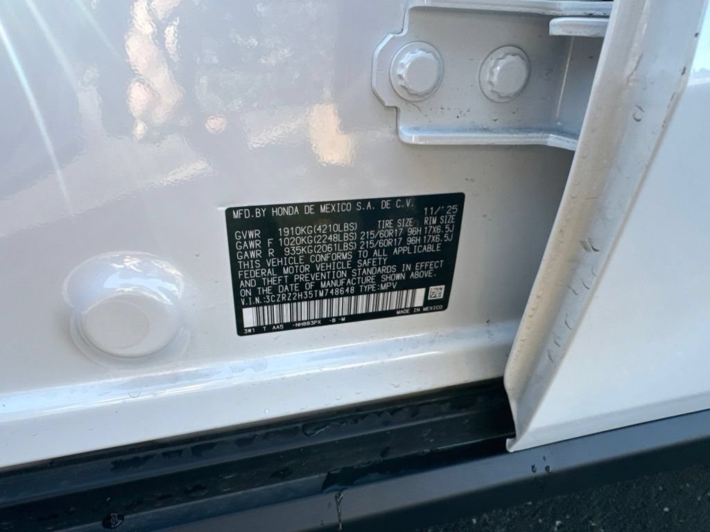 Certified 2026 Honda HR-V LX image 22
