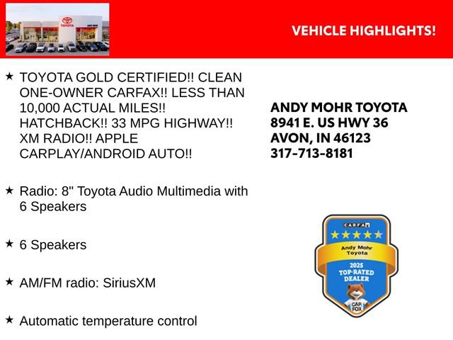 Certified 2025 Toyota Corolla Cross LE image 2