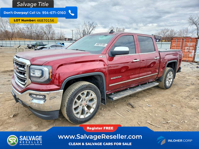 Used 2016 GMC Sierra 1500 SLT w/ SLT Premium Package image 1