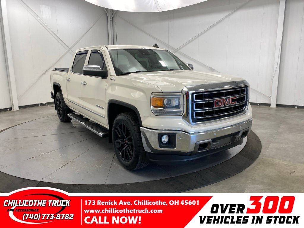 Used 2015 GMC Sierra 1500 SLT w/ SLT Crew Cab Value Package AWD/4WD image 1