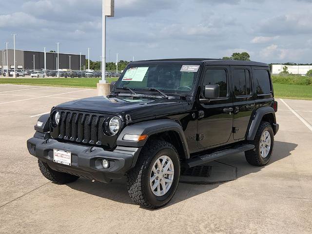 Used 2023 Jeep Wrangler Unlimited Sport w/ Sun And Sound Package AWD/4WD image 9