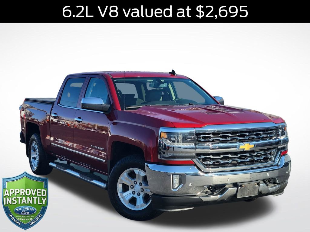 Used 2018 Chevrolet Silverado 1500 LTZ w/ Sport Package AWD/4WD image 1