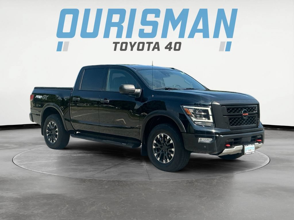 Used 2021 Nissan Titan PRO-4X w/ Pro-4x Utility Package AWD/4WD image 1