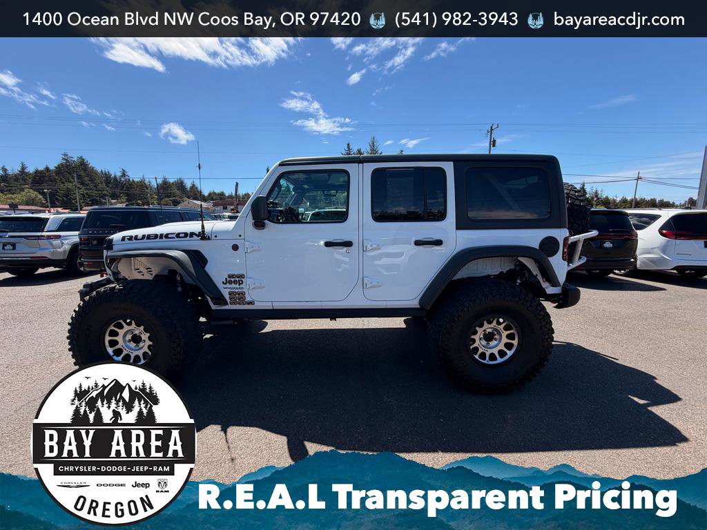 Used 2018 Jeep Wrangler Unlimited Rubicon w/ Steel Bumper Group AWD/4WD image 3