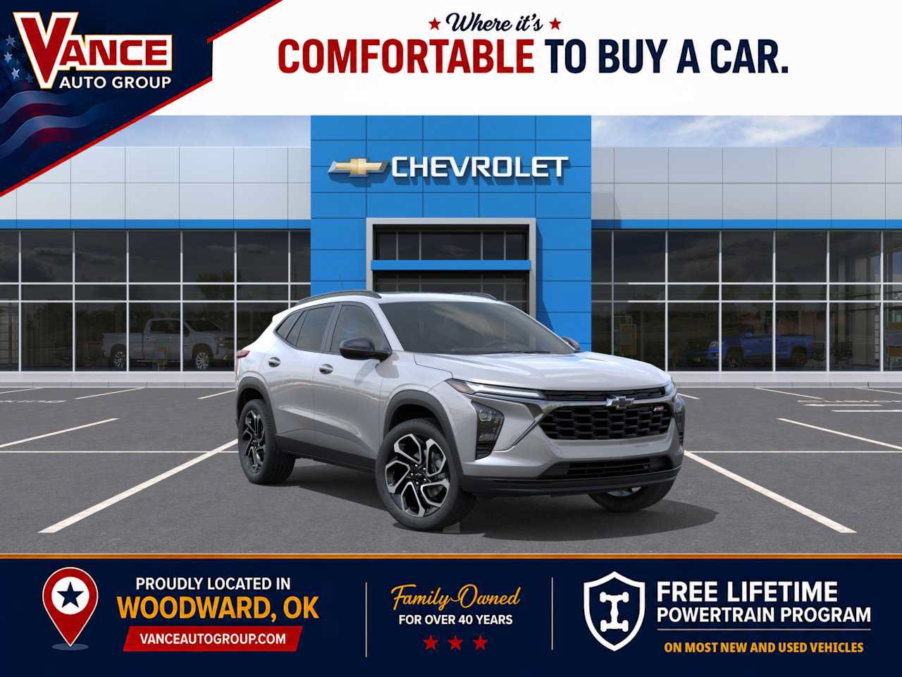 New 2026 Chevrolet Trax RS w/ Sunroof Package
