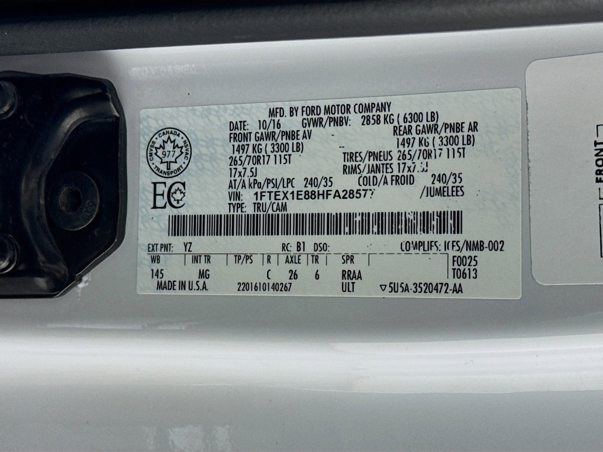 Used 2017 Ford F150 XLT w/ Trailer Tow Package image 37