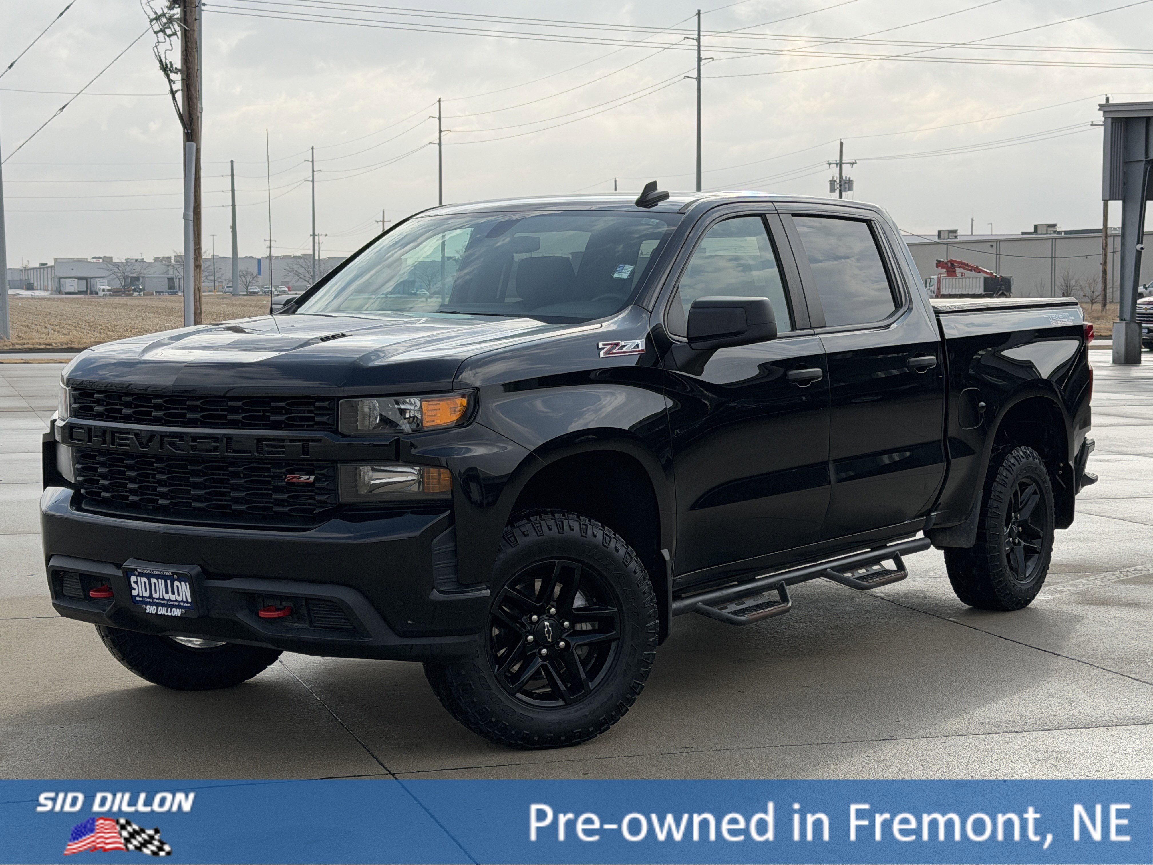 Certified 2021 Chevrolet Silverado 1500 Custom Trail Boss w/ Midnight Edition