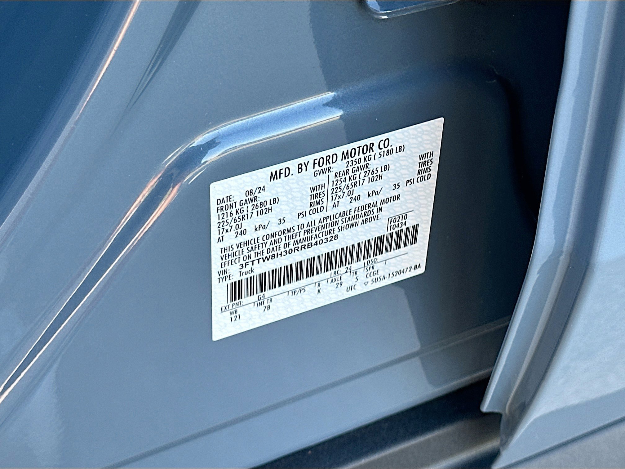 Certified 2024 Ford Maverick XLT FWD image 28