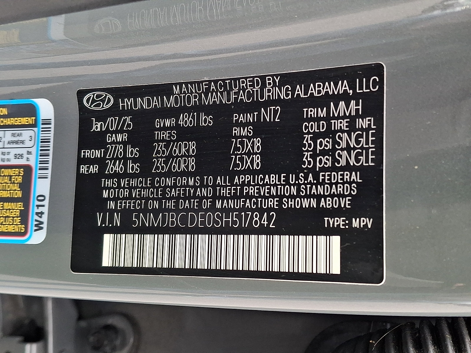Used 2025 Hyundai Tucson SEL AWD/4WD image 28