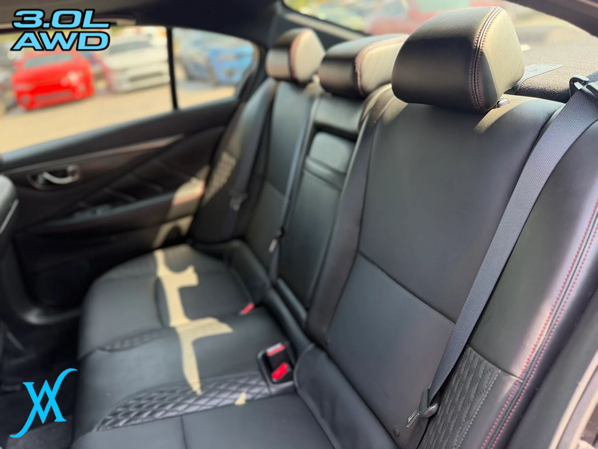Used 2023 INFINITI Q50 Red Sport 400 w/ Black Opal Edition AWD/4WD image 17