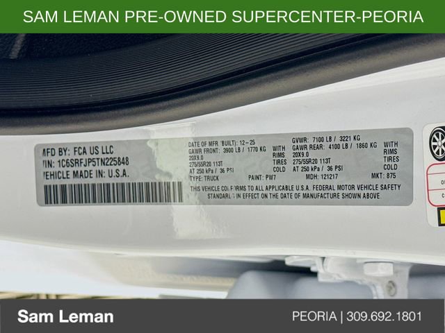 Used 2026 RAM 1500 Laramie w/ Laramie Preferred Package AWD/4WD image 32