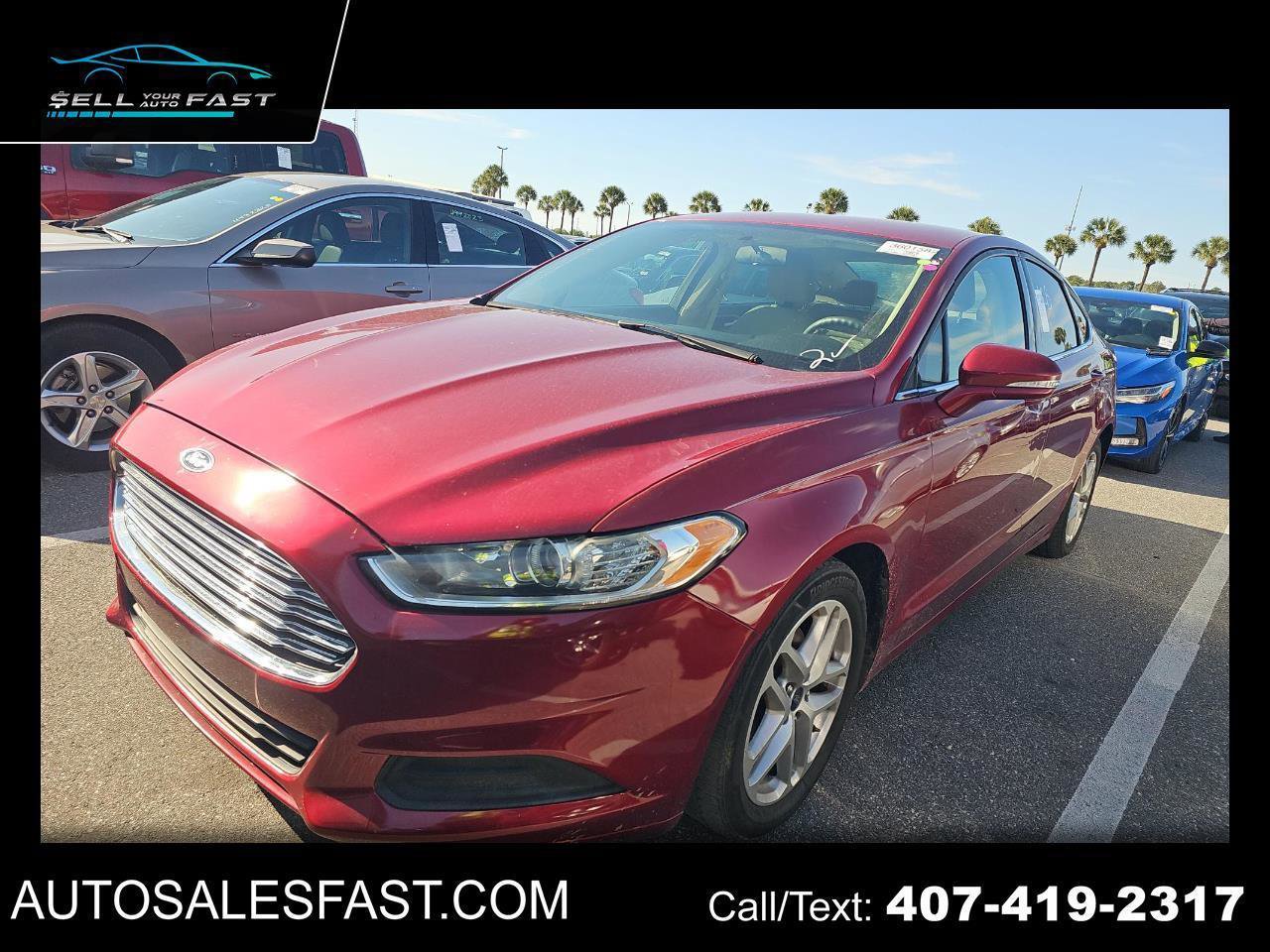 Used 2016 Ford Fusion SE FWD image 1