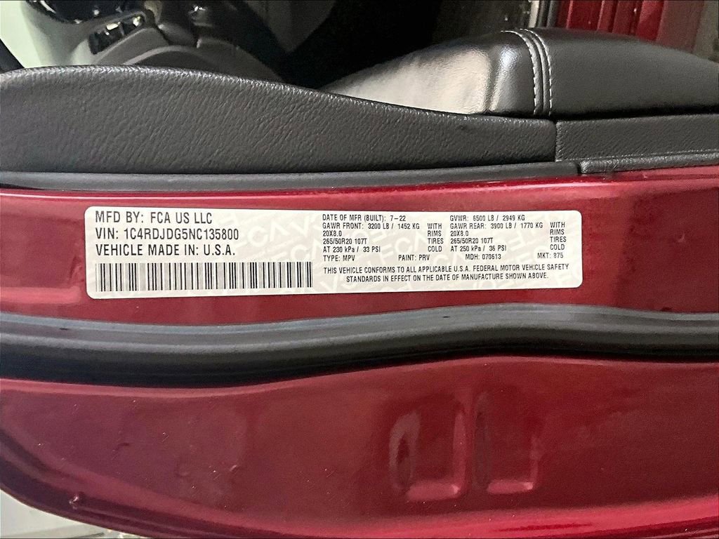 Used 2022 Dodge Durango GT image 35