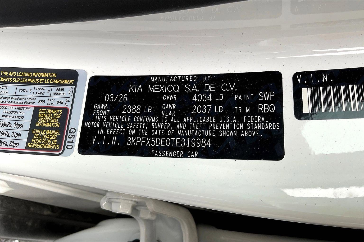 New 2026 Kia K4 EX FWD image 20