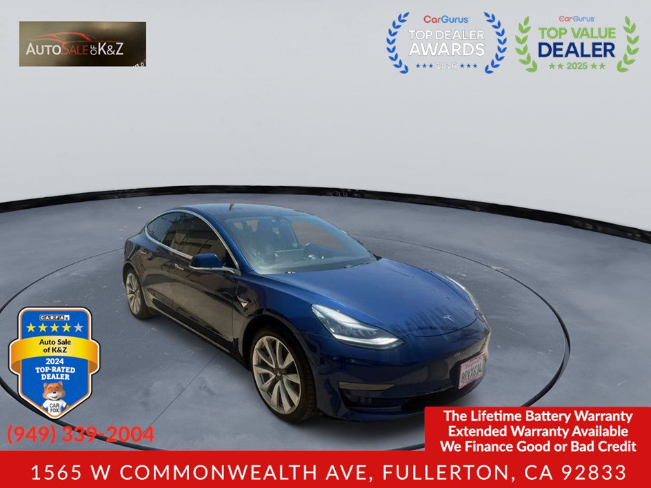 Used 2018 Tesla Model 3 Long Range RWD image 1