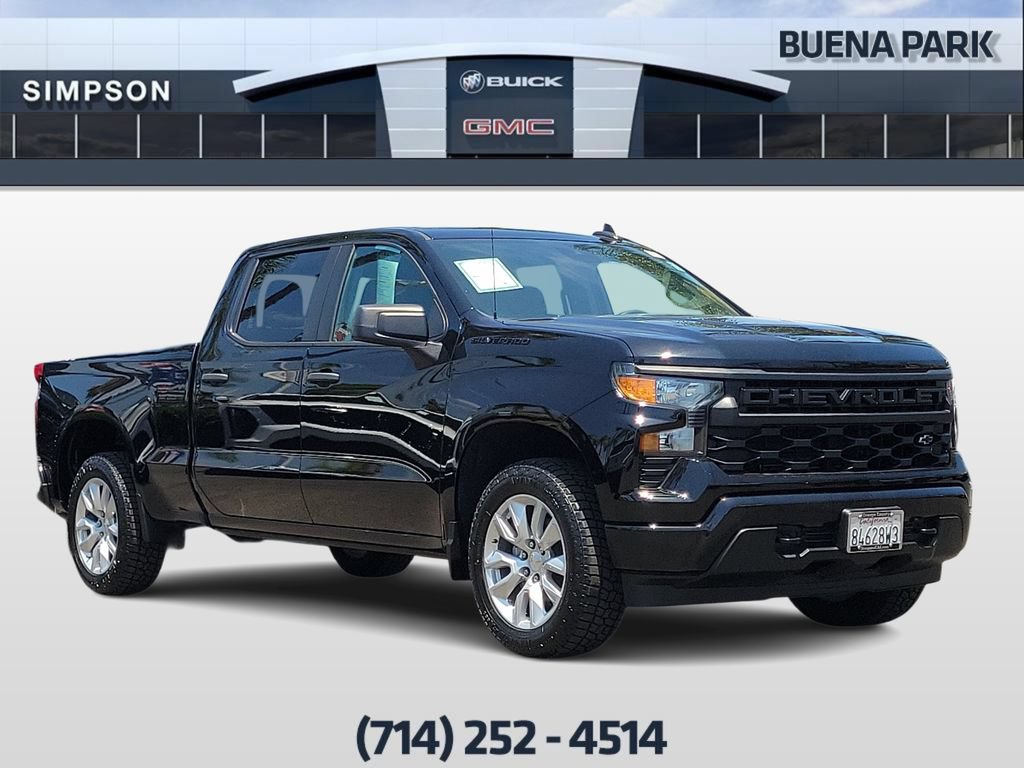 Used 2024 Chevrolet Silverado 1500 Custom w/ LPO, Dark Essentials Package