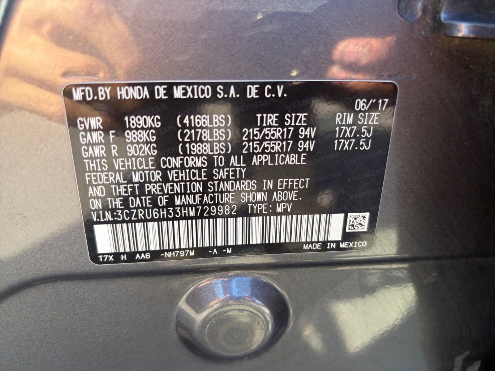 Used 2017 Honda HR-V LX image 32