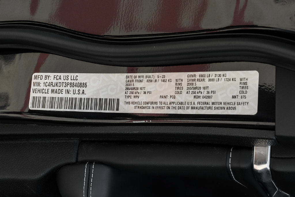 Used 2023 Jeep Grand Cherokee L Overland AWD/4WD image 77