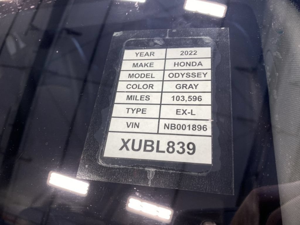 Used 2022 Honda Odyssey EX-L image 39