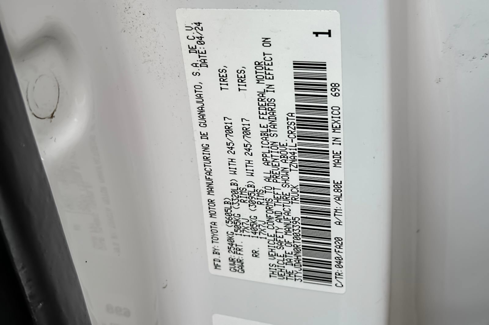 Used 2024 Toyota Tacoma SR RWD image 32