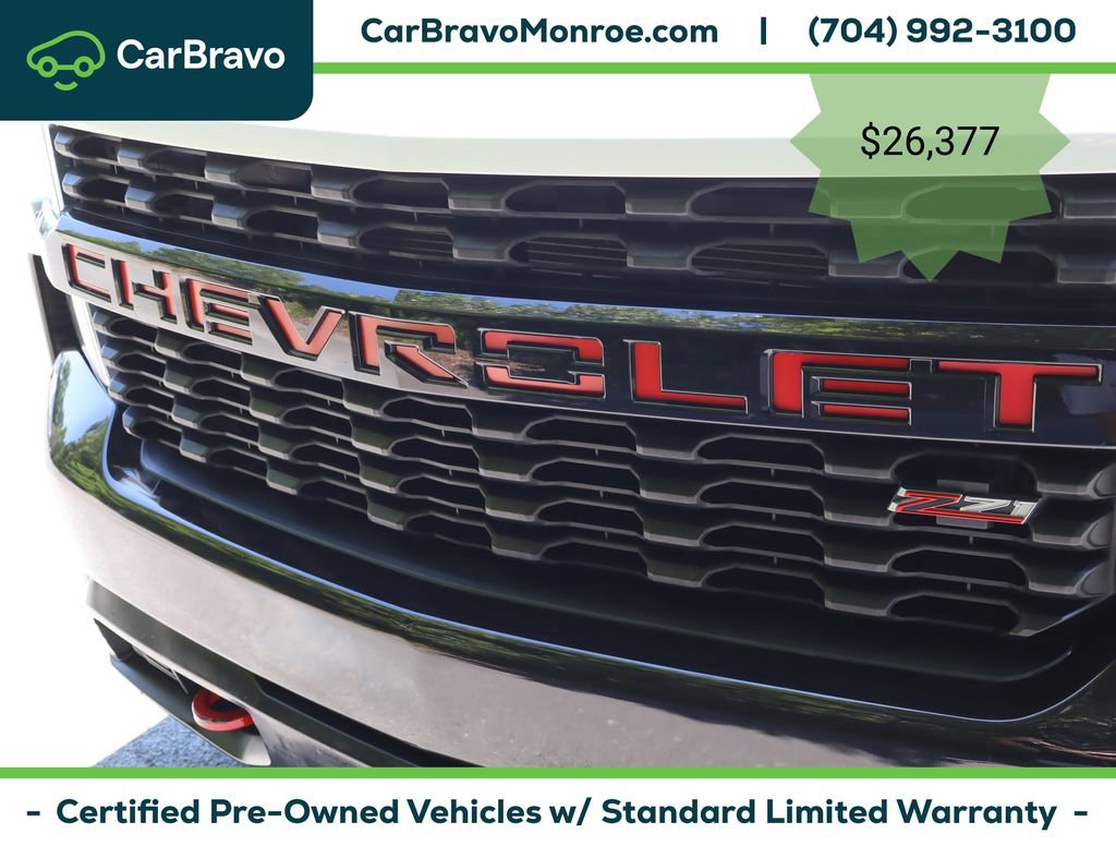 Certified 2019 Chevrolet Silverado 1500 Custom Trail Boss w/ Custom Convenience Package AWD/4WD image 45