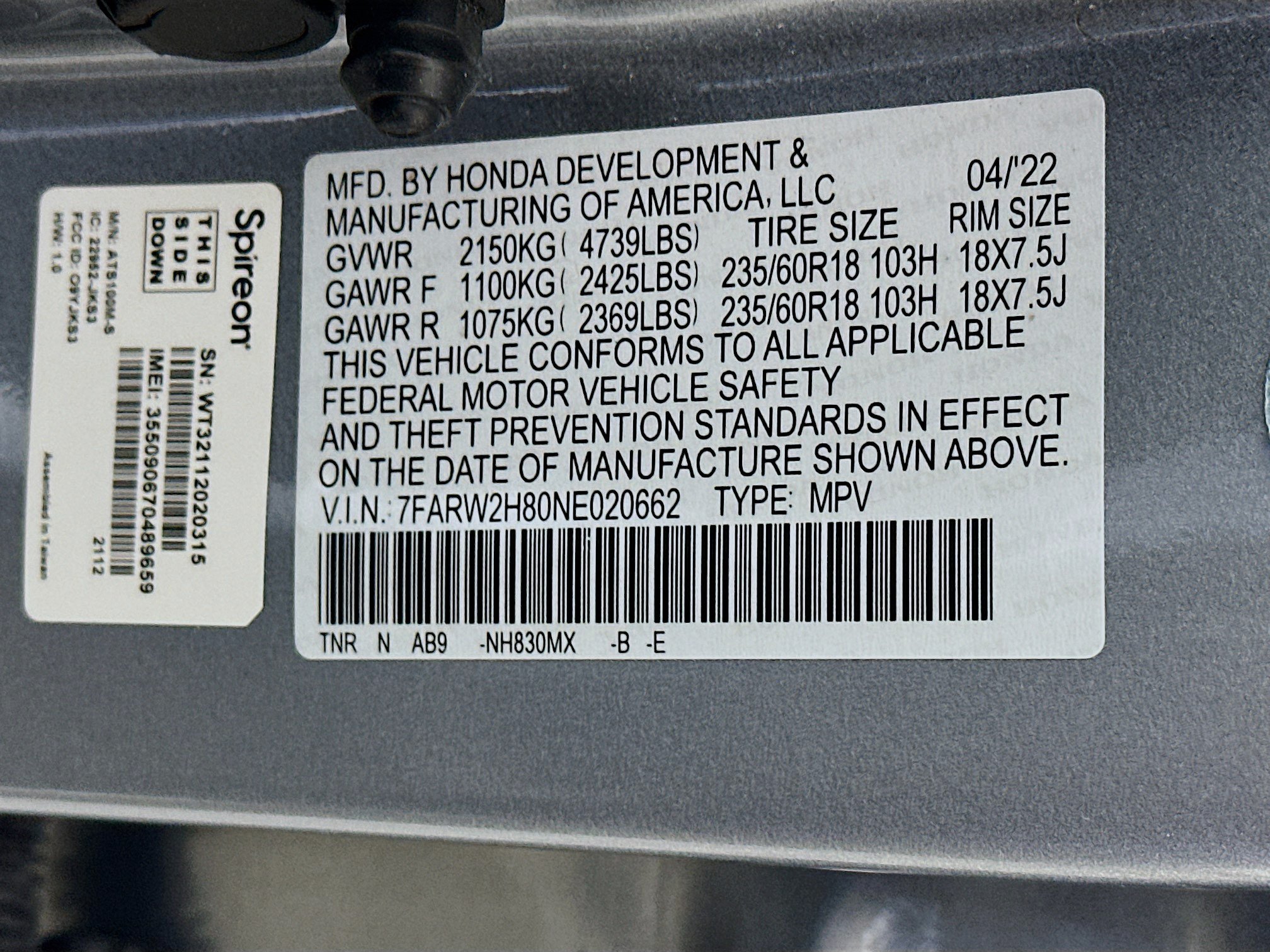 Used 2022 Honda CR-V EX-L image 12