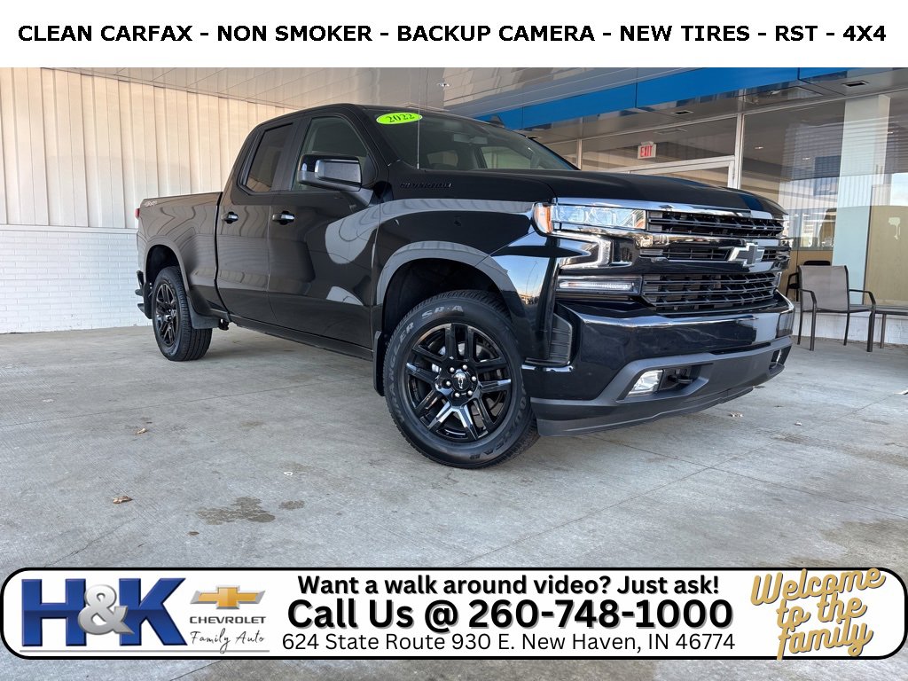 Used 2022 Chevrolet Silverado 1500 RST w/ LPO, Blackout Package image 1