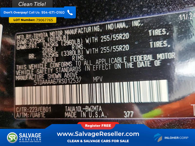 Used 2024 Lexus TX 350 FWD w/ Captains Chair Package image 17