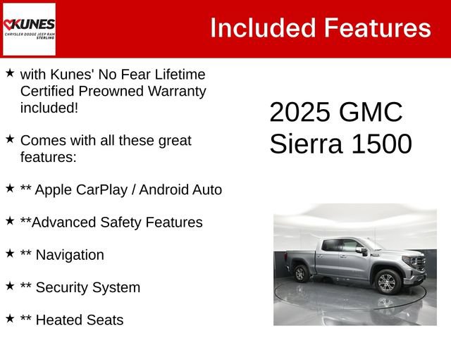 Used 2025 GMC Sierra 1500 SLT AWD/4WD image 4