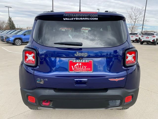 Used 2018 Jeep Renegade Trailhawk w/ UConnect 8.4 Nav Group image 4