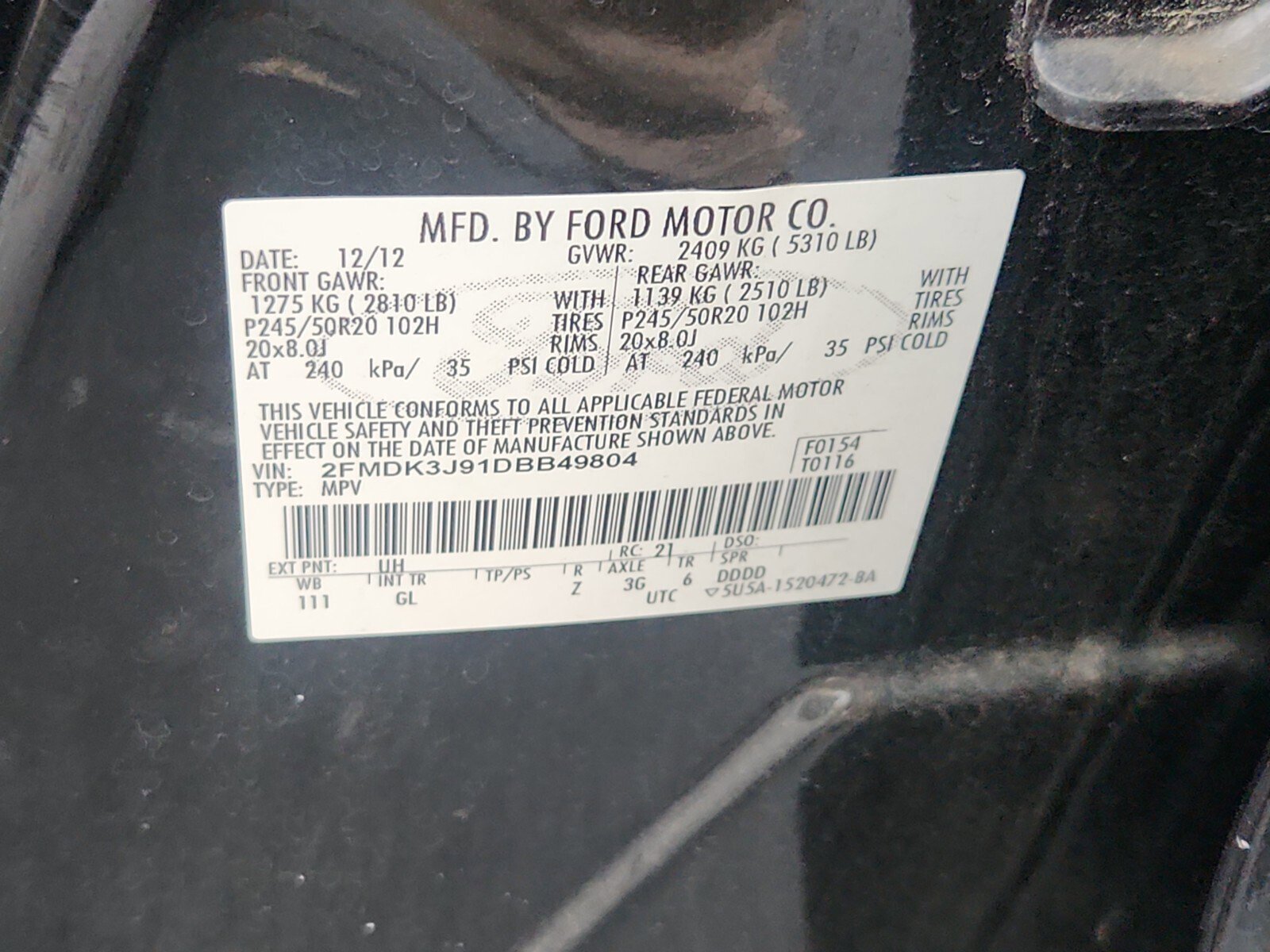 Used 2013 Ford Edge SEL image 32