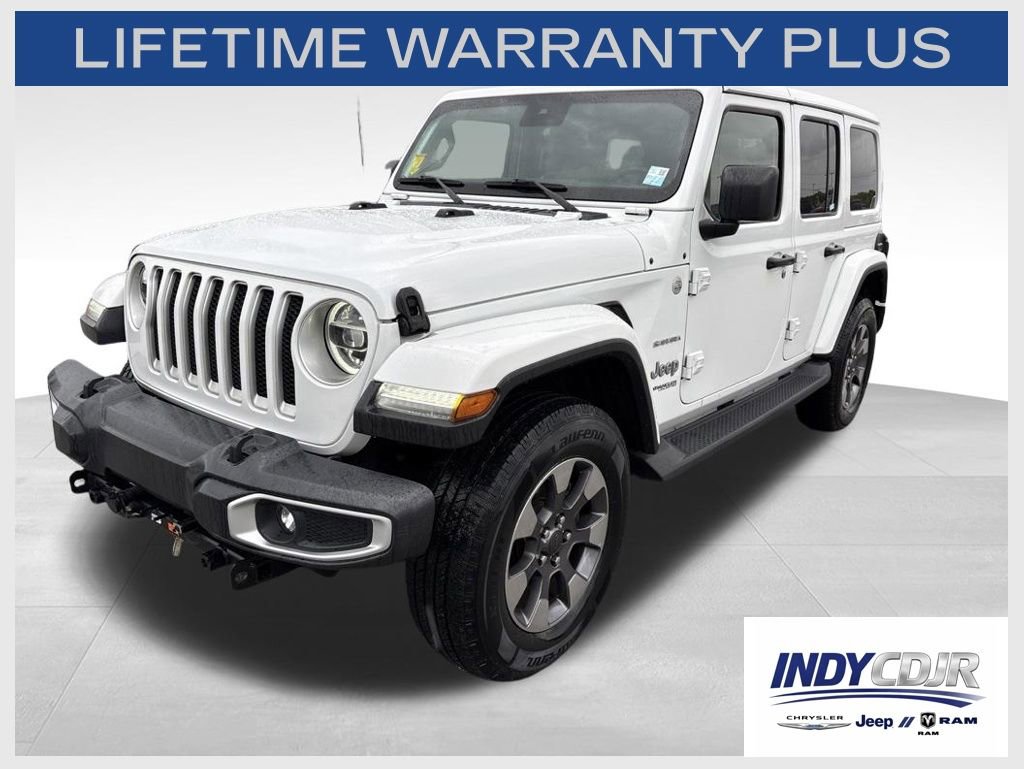Used 2020 Jeep Wrangler Unlimited Sahara w/ LED Lighting Group AWD/4WD image 1