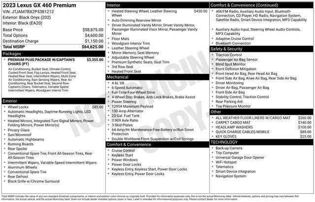 Used 2023 Lexus GX 460 Premium image 35