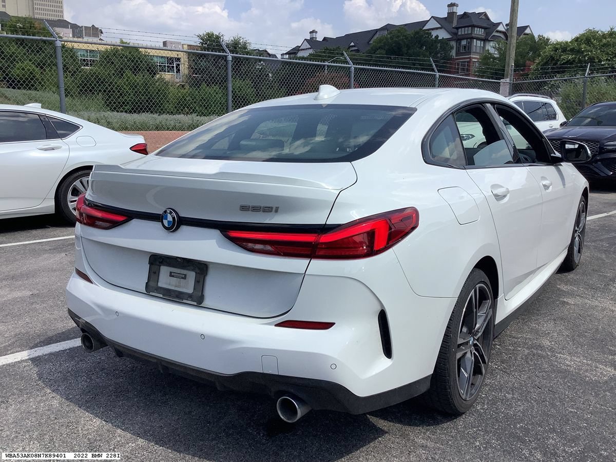 Used 2022 BMW 228i Gran Coupe w/ M Sport Package FWD image 6