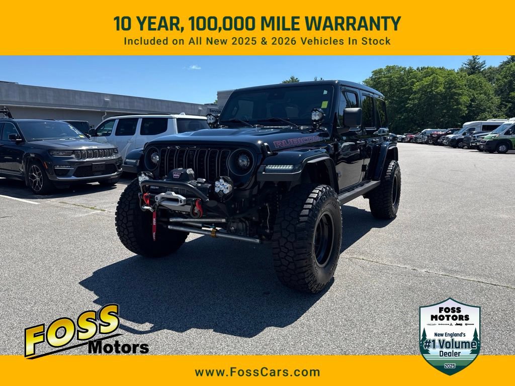 Used 2025 Jeep Wrangler Unlimited Rubicon AWD/4WD image 1