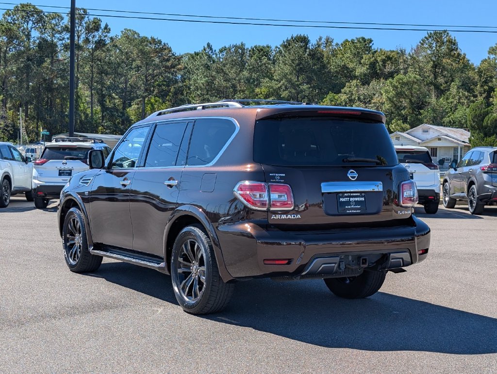 Used 2019 Nissan Armada Platinum w/ Captain's Chairs Package RWD image 3