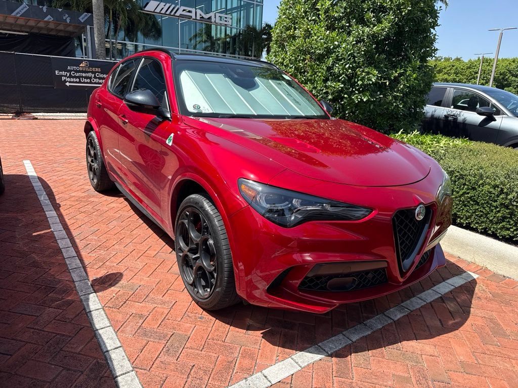 Used 2024 Alfa Romeo Stelvio Quadrifoglio w/ Active Assist Plus Package AWD/4WD image 1