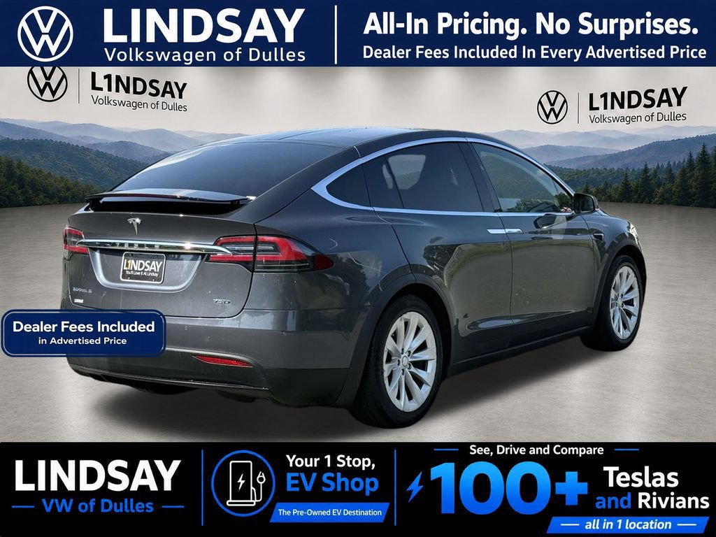 Used 2017 Tesla Model X 75D AWD/4WD image 7