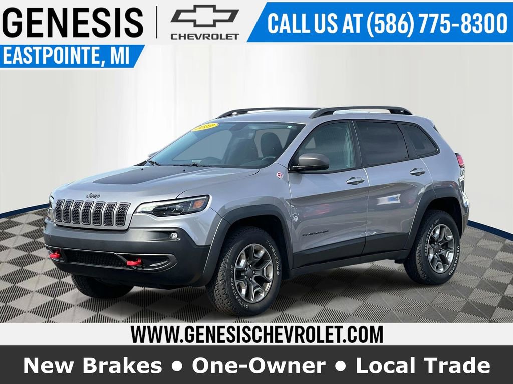 Used 2019 Jeep Cherokee Trailhawk w/ Cold Weather Group AWD/4WD image 1