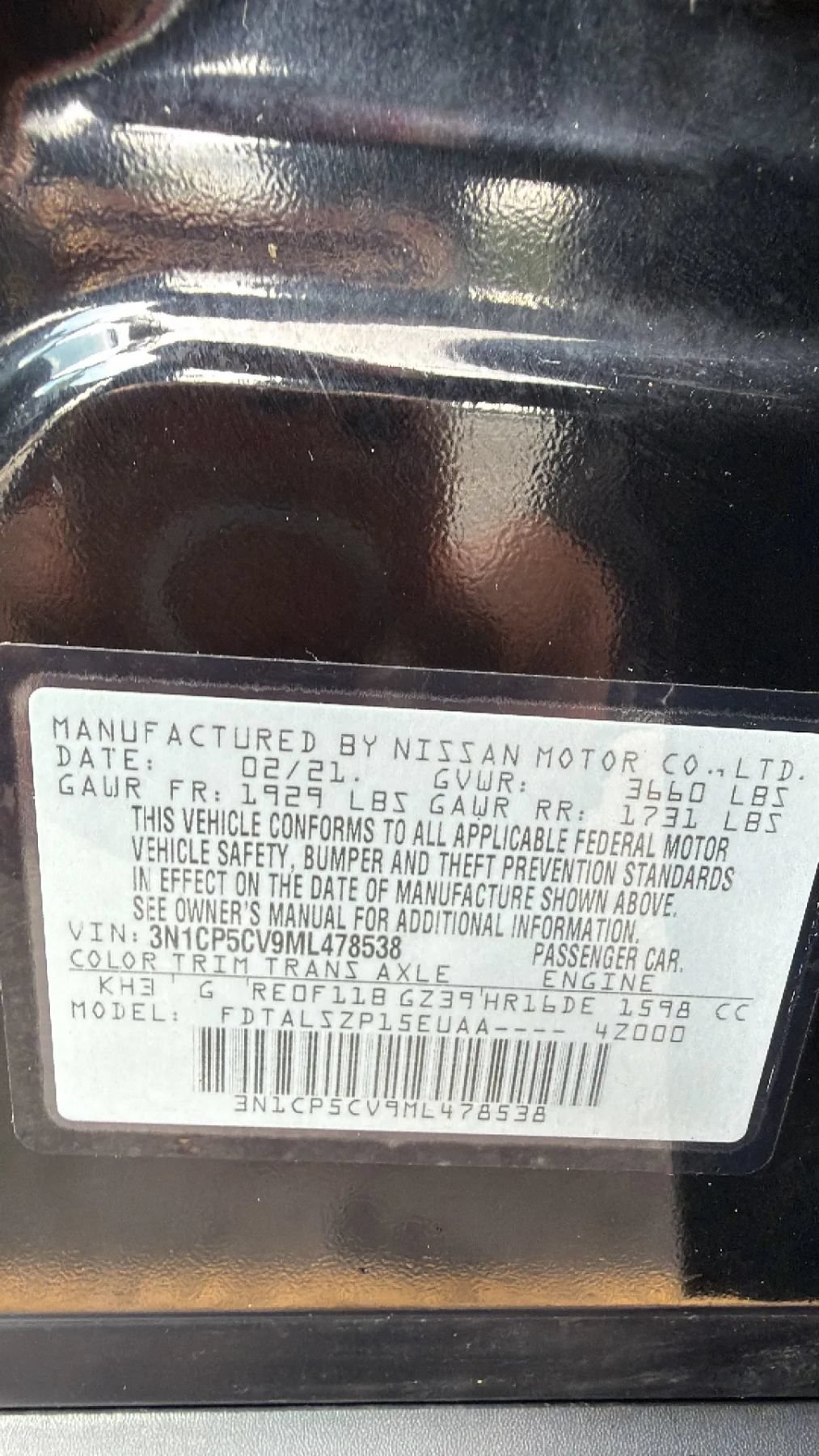 Used 2021 Nissan Kicks SV FWD image 32
