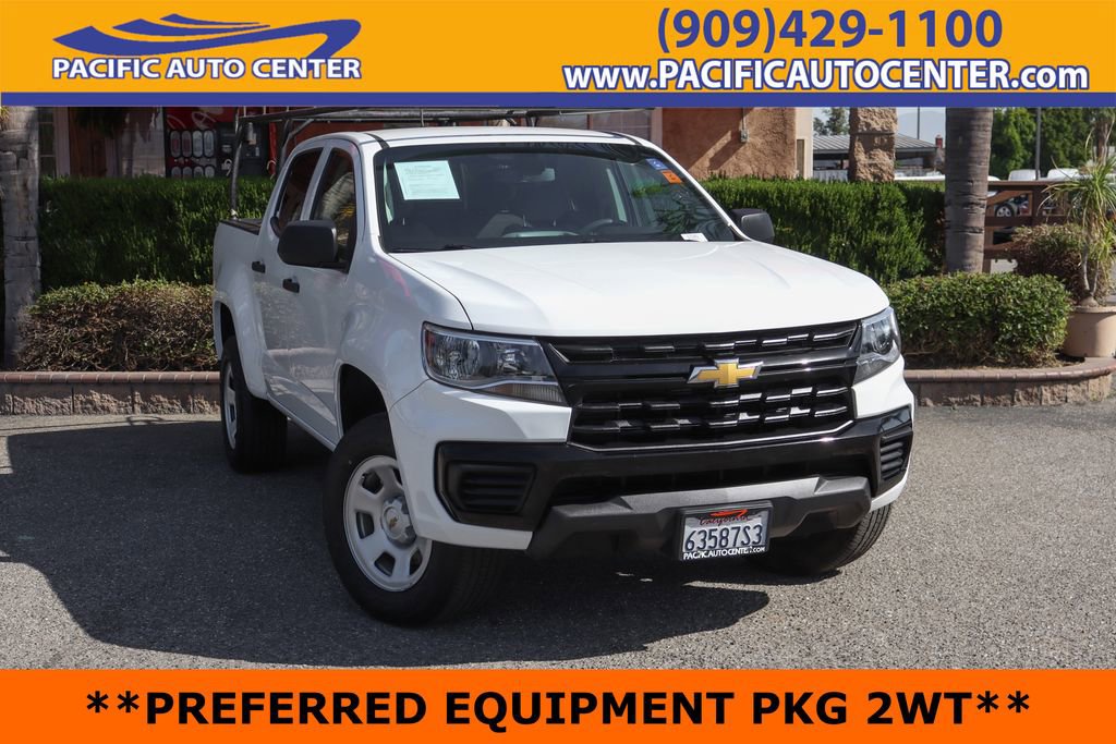 Used 2022 Chevrolet Colorado W/T w/ WT Convenience Package RWD image 1