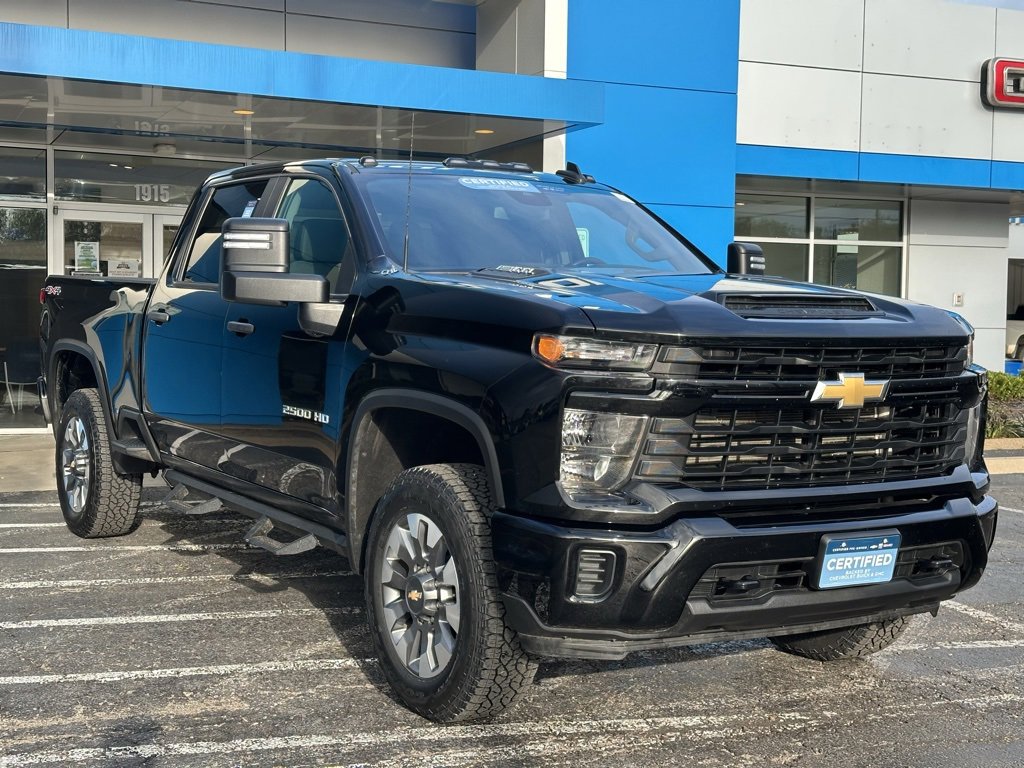 Certified 2024 Chevrolet Silverado 2500 Custom w/ Custom Convenience Package