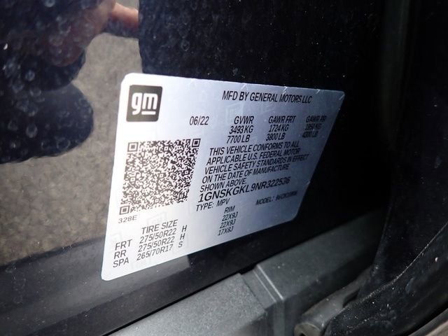 Used 2022 Chevrolet Suburban High Country w/ Max Trailering Package image 20