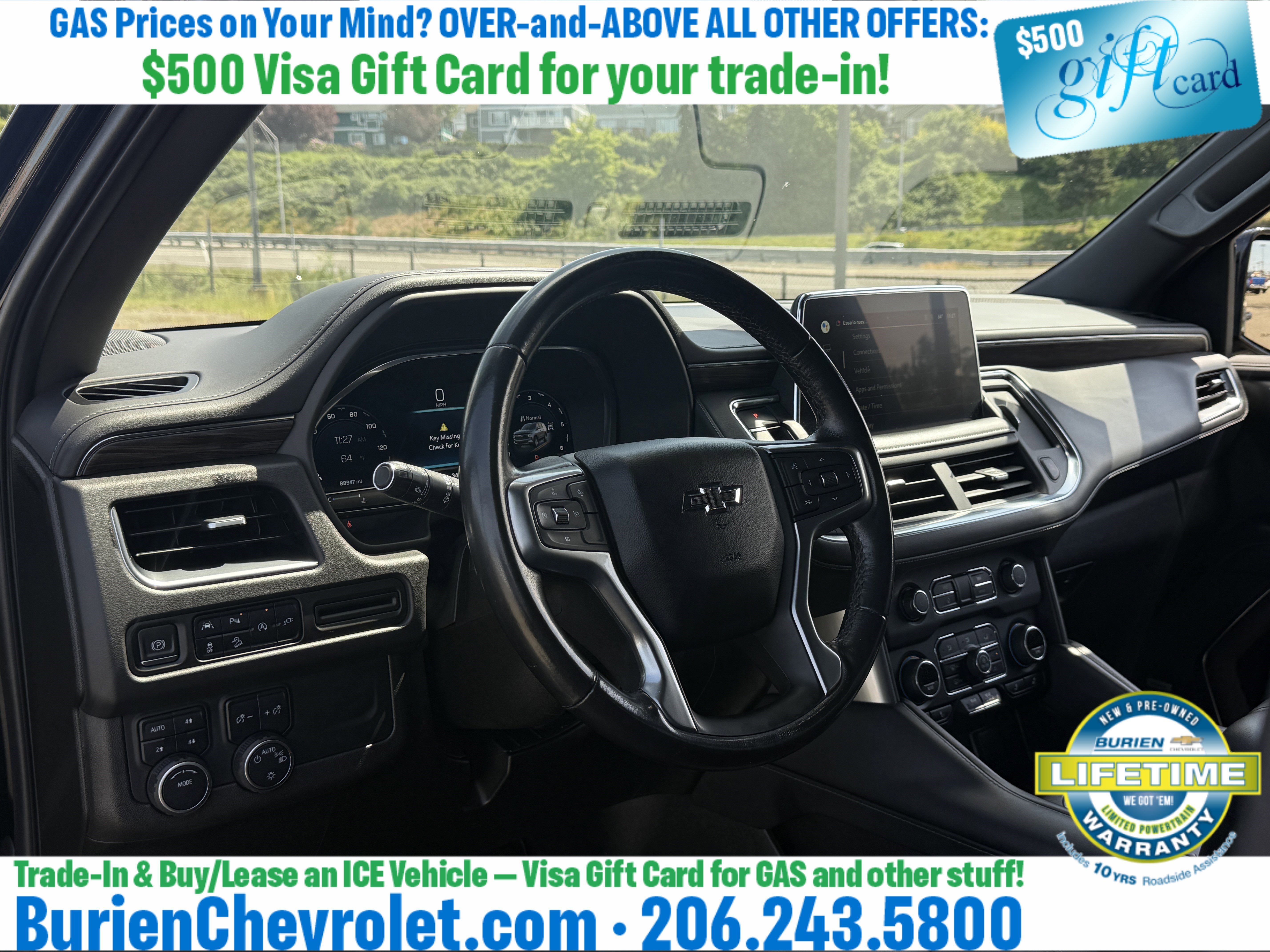 Used 2022 Chevrolet Suburban Z71 AWD/4WD image 12