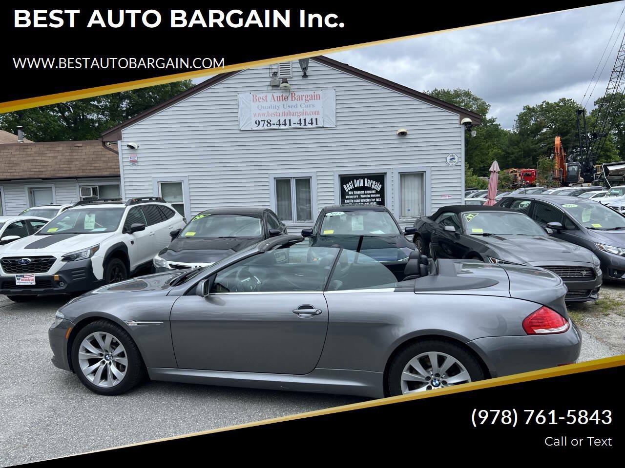Used 2008 BMW 650i Convertible RWD image 1
