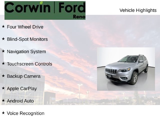 Used 2019 Jeep Cherokee Latitude Plus AWD/4WD image 7