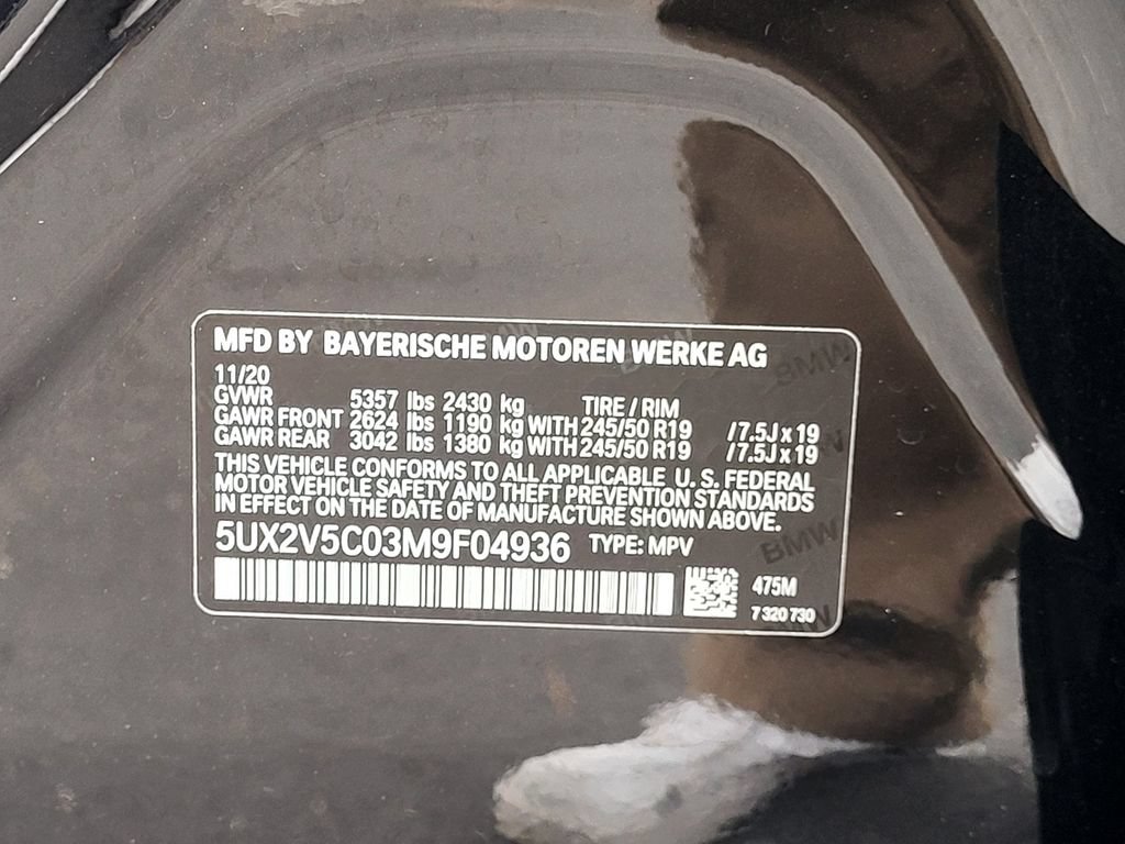 Used 2021 BMW X4 M40i AWD/4WD image 8